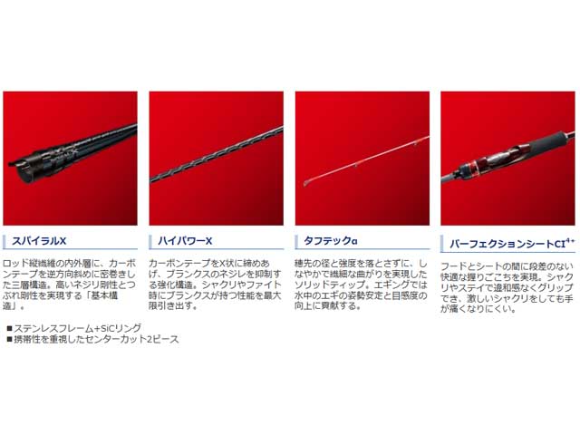 最新の値下げ商品 シマノ　SHIMANO　19セフィアSS S66ML-S　ティップランモデル ロッド