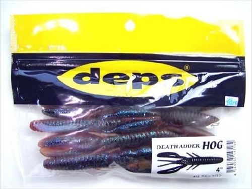 つり具 ｔｅｎ ｅｃ本店 デプス Deps デスアダーホッグ 4インチ Deathadder Hog 4inch カラー 44 サクラザリガニ