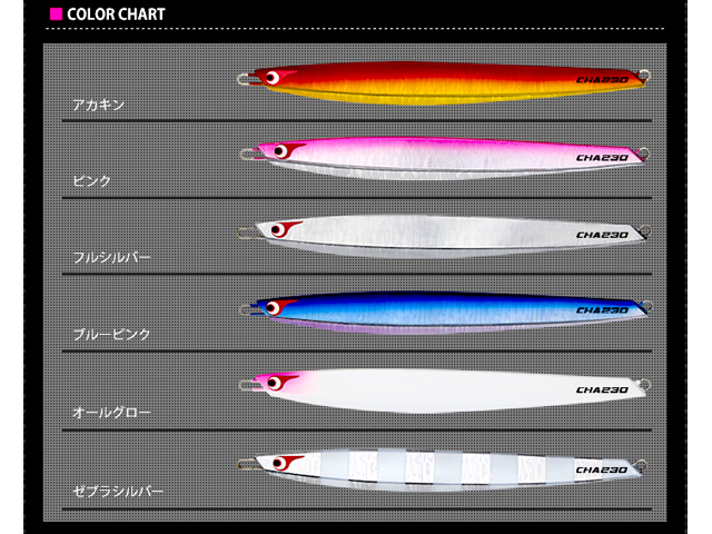 つり具・ＴＥＮ ＥＣ本店 /ボーズレス／BOZLES SZ CHACHA ２３０ｇ （チャチャ 素材：スズ合金） カラー／ブルー・ピンク