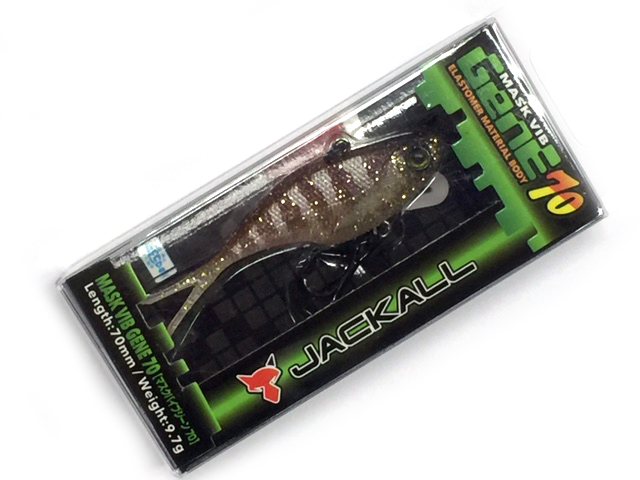 つり具・ＴＥＮ ＥＣ本店 /ジャッカル／Jackall マスクバイブ ジーン ７０ （MASK VIBE GENE70 ７０ｍｍ／９．７ｇ）  カラー／ブルーバックチャート