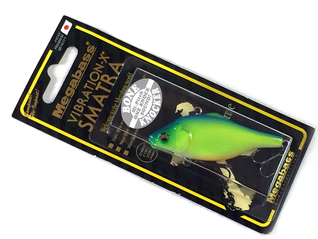 つり具・ＴＥＮ ＥＣ本店 /メガバス／Megabass バイブレーションＸ スマトラ ボーンノッカー （VIBRATION-X SMATRA  BONE-K） カラー／ボーンブルーバックチャート(2249)