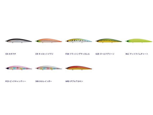 つり具・ＴＥＮ ＥＣ本店 /ジャクソン／Ｊａｃｋｓｏｎ アスリート １２ＳＳＰ （１２０ｍｍ／３３g／シンキング Athlete シーバス専用ミノー）  カラー：ＣＲＩ／キャロットイワシ