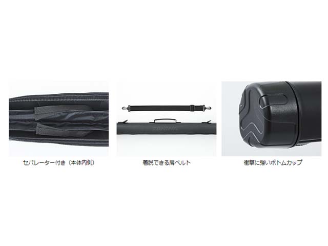 つり具・ＴＥＮ ＥＣ本店 /ダイワ／ＤＡＩＷＡ ライトロッドケース スリム １５０Ｓ（Ｃ） （外寸：約９×９×１５０ｃｍ 自重：１．３ｋｇ） カラー： レッド