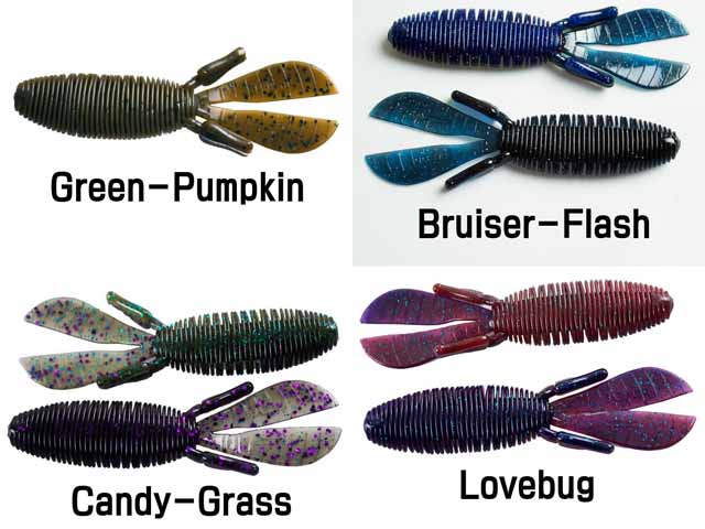 Missile Baits Baby D Bomb 3.65 Candy Grass | MBBD365-CNGR