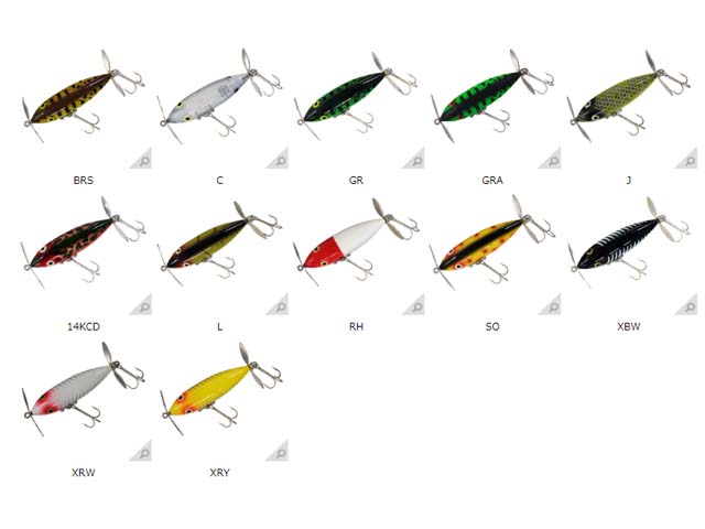 つり具・ＴＥＮ ＥＣ本店 /ヘドン／ｈｅｄｄｏｎ ウンデッドスプーク （５／８ｏｚ 約１６ｇ フローティング バス用ダブルスイッシャー） カラー／ＸＲＷ