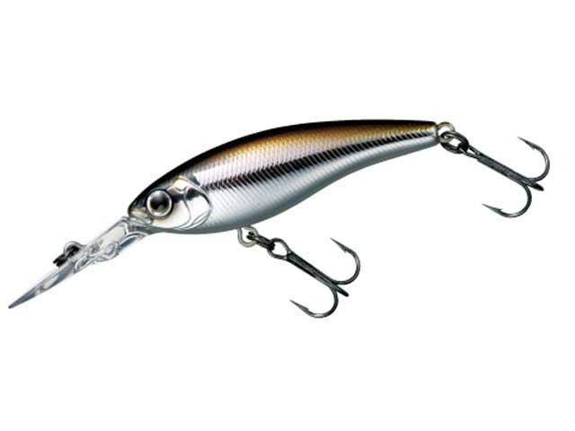 つり具・ＴＥＮ ＥＣ本店 /ダイワ／Ｄａｉｗａ スティーズ シャッド ６０Ｆ ＭＲ （フローティング／６０ｍｍ／６．５ｇ STEEZ SHAD）  カラー／ワカサギ（3136）