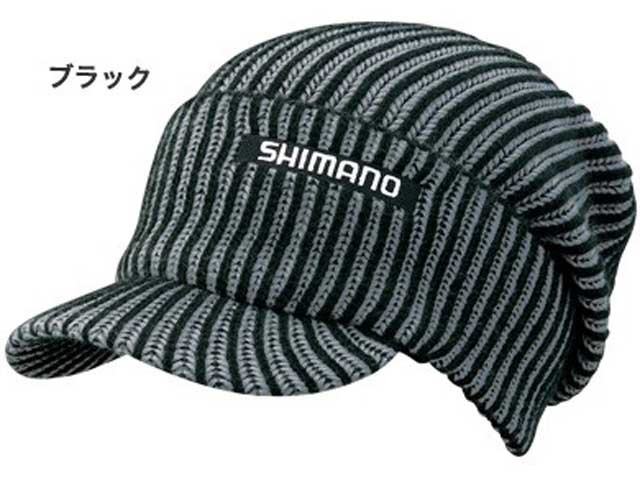 つり具・ＴＥＮ ＥＣ本店 /シマノ／Ｓｈｉｍａｎｏ CA-085S リブニットワッチ（つば付き） サイズ：フリー （１９年モデル 防寒 釣り用ニット帽子）  カラー：カーキ